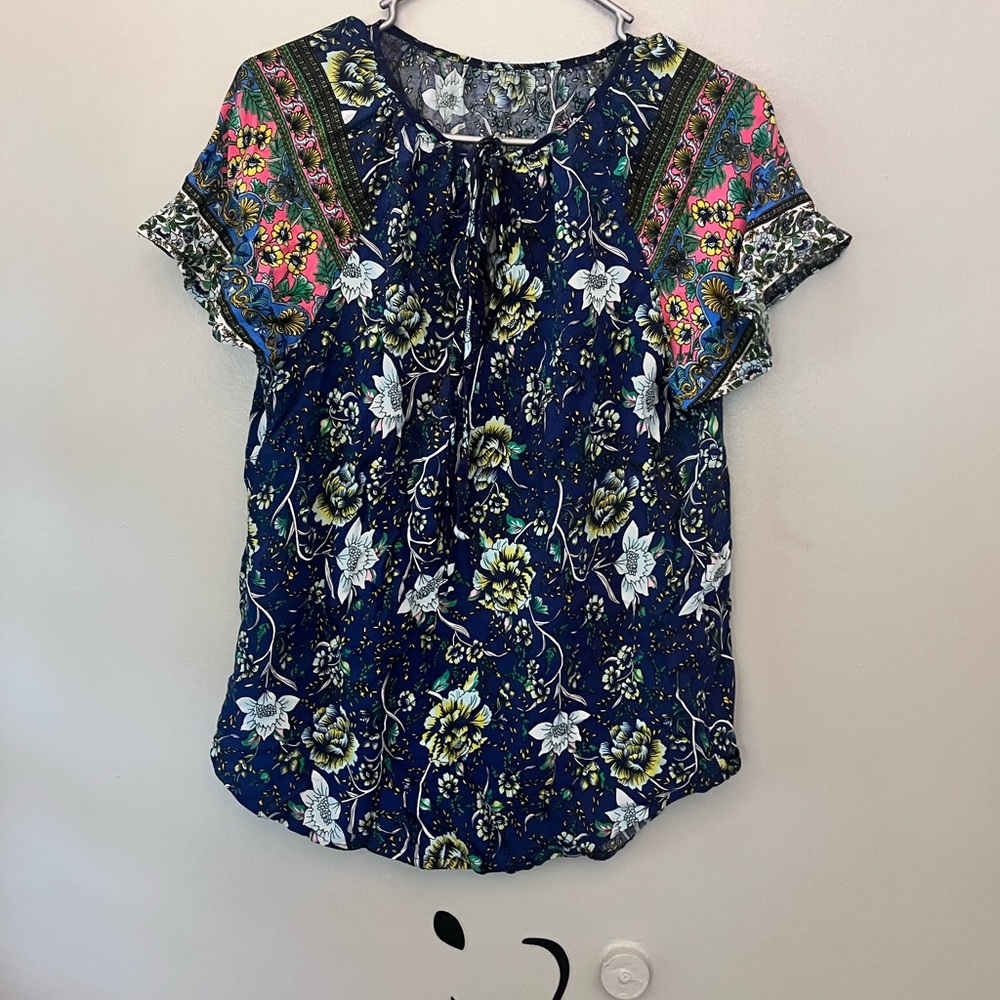Floral Print Women's Top